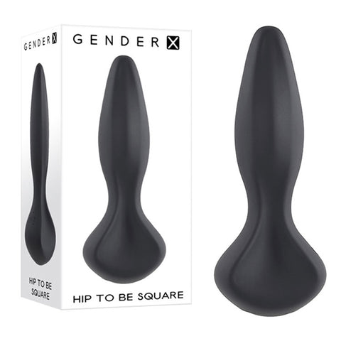 Hip To Be Square - Silicone Rechargeable Butt Plug (EV002871)