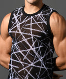 Andrew Christian Naked Truth Capsule See-Through Sleeveless Muscle Tank (20009)