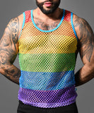 Andrew Christian Pride Mesh Tank (20018)