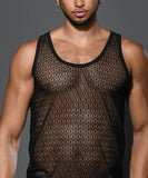Andrew Christian Seductive Lace Tank (20024)
