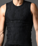 Andrew Christian Black Camo Muscle Tee (20036)