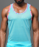 Andrew Christian Miami Cabana Boy Mesh Tank (20051)