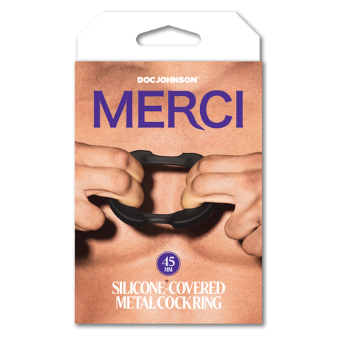 Merci - Silicone-Covered Metal Cock Ring - 45mm (2402.19)