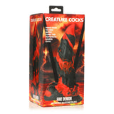 Creature Cocks - Fire Demon Monster Silicone Dildo (XRAH264)