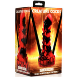 Creature Cocks - Demon Rising Scaly Dragon Silicone Dildo (XRAH267)