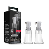 Blush - Temptasia - Nipple Pumping Cylinders Set of 2 (9.09701)