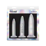Crystal - 3pc Glass Anal Trainer Kit (39.0700.21)