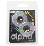Alpha Liquid Silicone Crazy 8 Party Ring (1491.18.2)