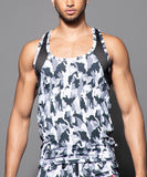 Andrew Christian City Camo Mesh Tank (2959)