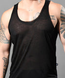 Andrew Christian Sheer Burnout Tank (2987)