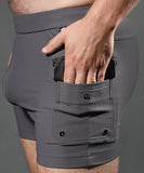 Andrew Christian Stretch Rib Cargo Training Shorts (6833)