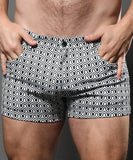 Andrew Christian Parker Skinny Stretch Jean Shorts (6839)