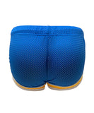 Andrew Christian Sports Mesh Jogger Shorts (3" Inseam) (6879)