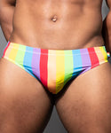 Andrew Christian Pride Stripe Swim Bikini (70073)