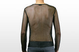 Alpha Charlie - Diamond Mesh Long Sleeved Tee