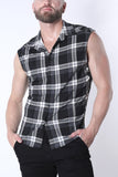 CellBlock13 Lumber Jacked Sleeveless Shirt (CBS376)