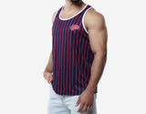 Pump Striped Tank Tops
