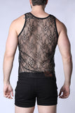 Timoteo Positano Lace Tank Top (TMS269)