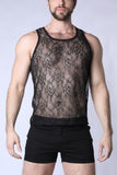 Timoteo Positano Lace Tank Top (TMS269)