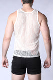 Timoteo Positano Lace Tank Top (TMS269)