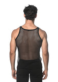 St33le Stretch Mesh Tank with Side Tape (11120)