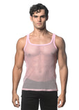 St33le Stretch Mesh Tank with Side Tape (11120)
