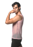 St33le Stretch Mesh Tank with Side Tape (11120)