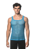 St33le Stretch Mesh Tank with Side Tape (11120)