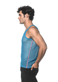 St33le Stretch Mesh Tank with Side Tape (11120)