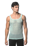 St33le Stretch Mesh Tank with Side Tape (11120)