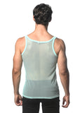 St33le Stretch Mesh Tank with Side Tape (11120)