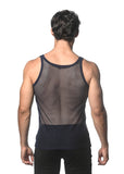 St33le Stretch Mesh Tank with Side Tape (11120)