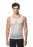 St33le Stretch Mesh Tank with Side Tape (11120)