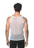 St33le Stretch Mesh Tank with Side Tape (11120)