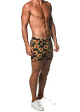 St33le Knit Yellow/Black Sunflowers 5" Short (1932-LX)