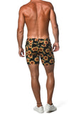 St33le Knit Yellow/Black Sunflowers 5" Short (1932-LX)