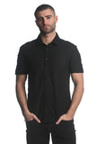 St33le Vertical Drops Stretch Knit Gossamer Shirt (24024)