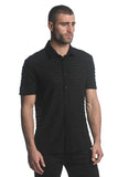 St33le Vertical Drops Stretch Knit Gossamer Shirt (24024)