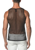 St33le Web Stretch Gossimer Lace Tank Top (25004)