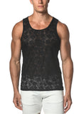 St33le Gossamer Lace Tank Top (25006)