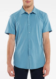 St33le Solid Knit Stretch Short Sleeve Shirt (960)