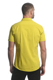 St33le Solid Cotton Stretch Knit Jersey Short Sleeve Shirt (963)
