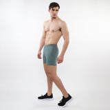 St33le Textured Mesh Stretch Performance Shorts (1466-93)