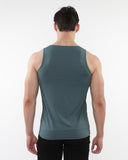 St33le Textured Stretch Mesh Performance Tank Top (286)