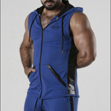 Locker Gear Back Sleeveless Hoody (LK1054)