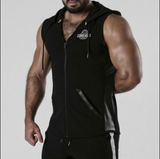 Locker Gear Back Sleeveless Hoody (LK1054)