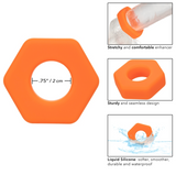 Alpha Liquid Silicone Prolong Sexagon Ring (1491.70.2)