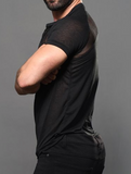 Andrew Christian City Mesh Burnout Tee (10388)