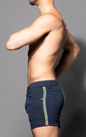 Andrew Christian Skinny Stretch Jean Shorts (6784)