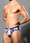 Andrew Christian Retro Stripe Swim Bikini (70047)